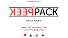 Gregory Wilson Presents The Peek Pack by Brian Gillis (Gimmicks and Online Instructions)