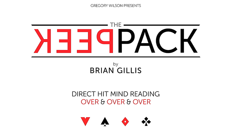 Gregory Wilson Presents The Peek Pack by Brian Gillis (Gimmicks and Online Instructions)
