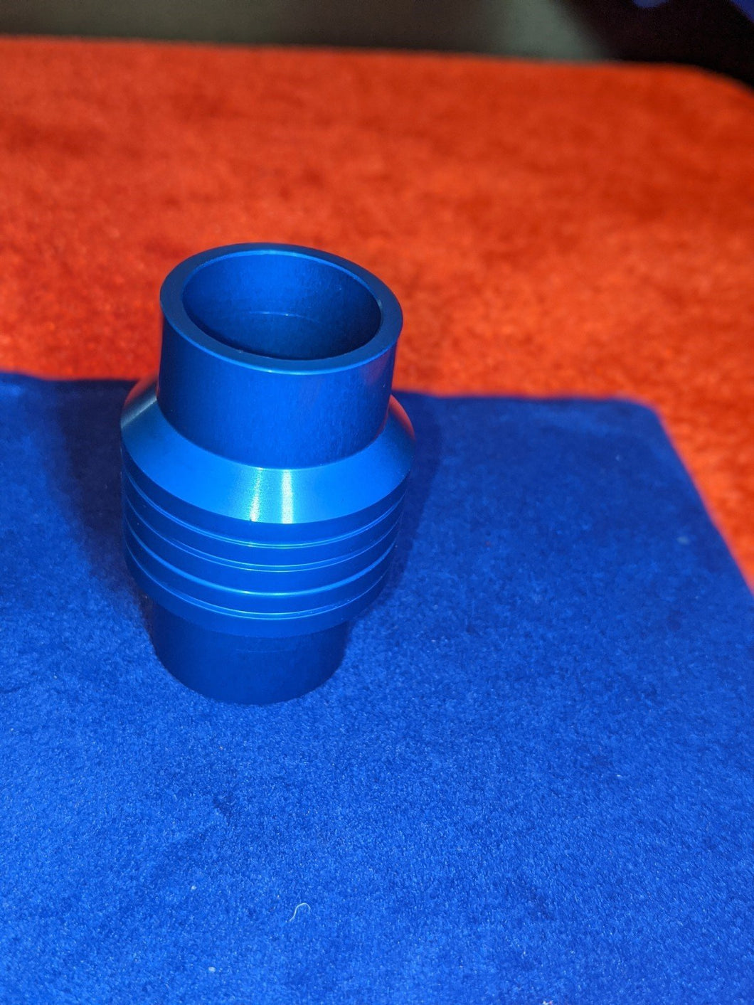 PENNYTUBE- Blue Anodized Aluminum by CHAZPRO presented by Magicians Barry Taylor and Ed Khron!
