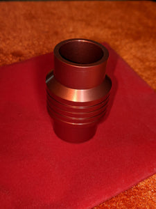 Penny Tube- Red Anodized Aluminum by CHAZPRO presented by Magician Barry Taylor