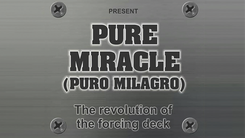 Pure Miracle (Gimmicks and Online Instructions) by Mago Larry