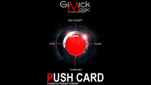 PUSH CARD (English) by Mickael Chatelain