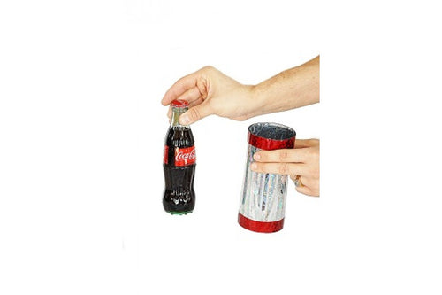Self Filling Coke Bottle REAL GLASS BOTTLE by Ickle Pickle