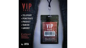 VIP PASS (Gimmick and Online Instructions) by JOTA -Easy to do! released May 20
