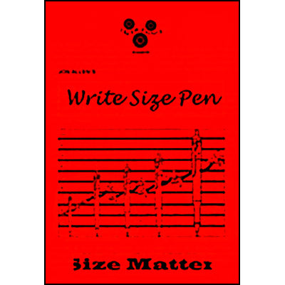 Write Size Pen by Jon Allan